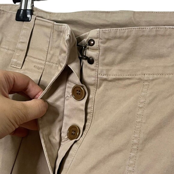 Isabel Marant Etoile  Straight Leg Pants Women’s Size XS Neutral High Rise - Picture 8 of 14